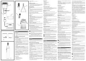 Manual de uso Solac BE1010 Afeitadora