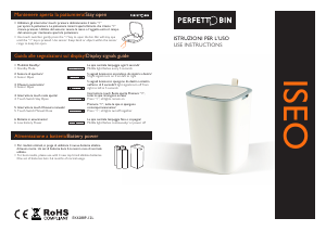 Manual Perfetto Iseo Trash Can