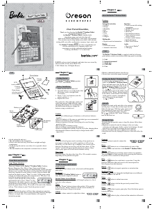 Manuale Oregon BI68 Barbie fasion tablet