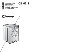 Handleiding Candy CB 62 T Wasmachine