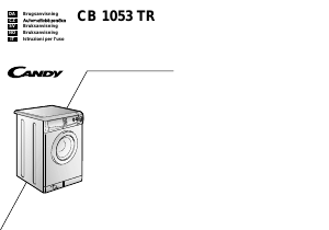 Bruksanvisning Candy CB 1053 TR Tvättmaskin
