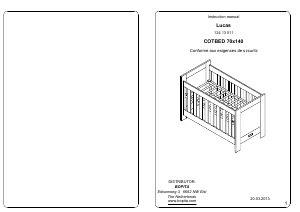 Hướng dẫn sử dụng Bopita Lucas Cũi