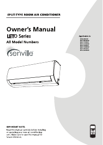 Manual Senville SENL24CD/IZ Air Conditioner