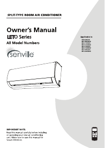 Manual Senville SENL12CD/OZ Air Conditioner