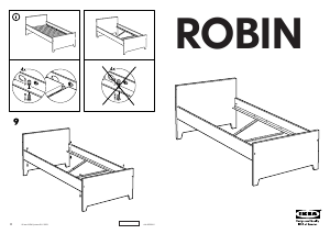 Használati útmutató IKEA ROBIN Ágykeret