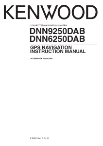 Manual Kenwood DNN6250DAB Car Navigation