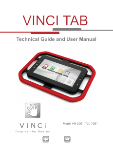 Manual Vinci Tab VL-1001 Tablet