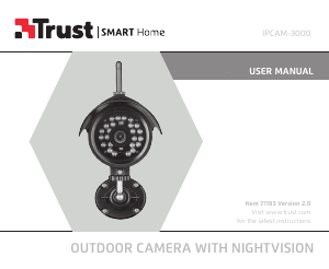Manual Trust 71183 IPCAM-3000 IP Camera