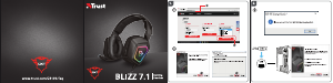 Mode d’emploi Trust 23191 Blizz 7.1 Headset