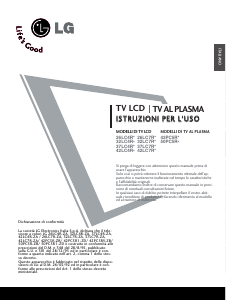 Manuale LG 37LC4R LCD televisore