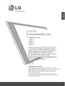 Manuale LG 32LF5700 LCD televisore