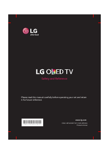 Manual LG OLED55C6V OLED Television