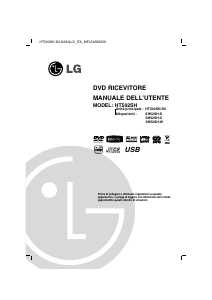 Manuale LG HT502SH-D0 Sistema home theater