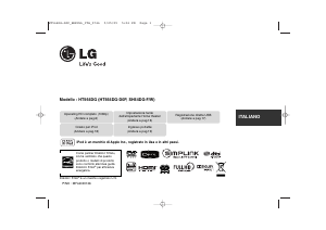 Manuale LG HT564DG Sistema home theater