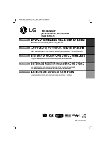 Bruksanvisning LG HT303SUW Hembiopaket