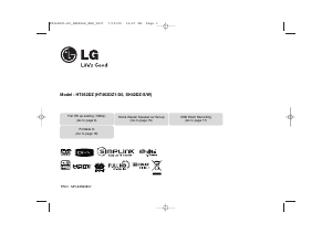 Bruksanvisning LG HT462DZ Hembiopaket
