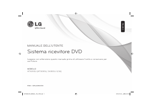 Manuale LG HT305SU Sistema home theater