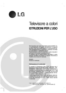 Manuale LG RE-28FZ10RX Televisore