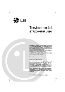 Manuale LG RZ-21FB35MX Televisore