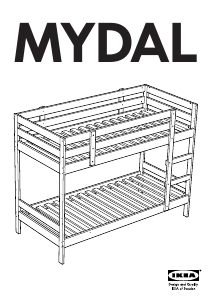 Kasutusjuhend IKEA MYDAL Narivoodi