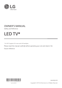 Manual LG 32LM550BPLB LED Television