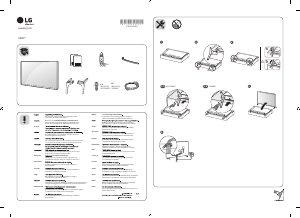 Manuale LG 49SK8000PLB LED televisore