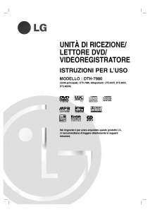 Manuale LG DT-79780P Combinazione DVD-Video