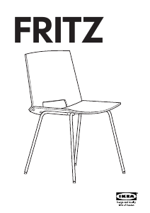 Käyttöohje IKEA FRITZ Tuoli