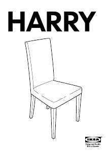 Návod IKEA HARRY Stolička