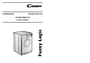 Manuale Candy ACTSM16SY Lavatrice