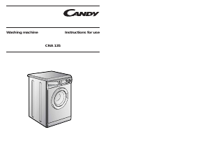 Manual Candy CNA 135-80 Washing Machine