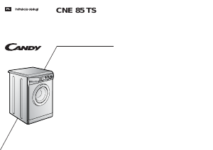 Instrukcja Candy CNE 85 TS Pralka