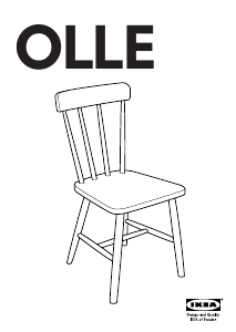 Bruksanvisning IKEA OLLE Stol