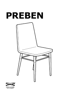 Käyttöohje IKEA PREBEN Tuoli