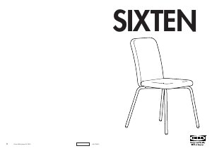 사용 설명서 이케아 SIXTEN 의자