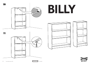 説明書 イケア BILLY (40x80x106) ブックケース