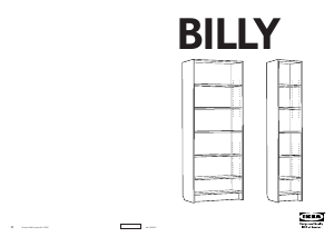 Manuale IKEA BILLY (40x80x202) Libreria