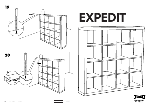 Manuál IKEA EXPEDIT (149x149) Knihovna