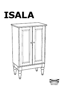 Bruksanvisning IKEA ISALA Skåp