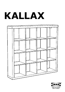 Manuál IKEA KALLAX Skříň