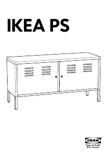 Manuál IKEA PS Skříň