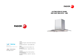 Hướng dẫn sử dụng Fagor 2CPV-90X Mũ đầu bếp