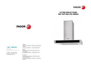 Hướng dẫn sử dụng Fagor CFB-10000AIX Mũ đầu bếp