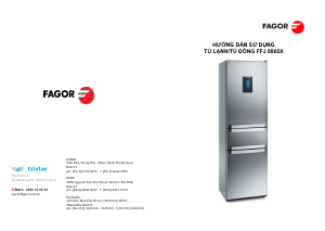 Hướng dẫn sử dụng Fagor FFJ-8865X Tủ đông lạnh