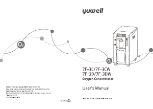 Manual Yuwell 7F-3D Oxygen Concentrator