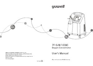 Manual Yuwell 7F-5 Oxygen Concentrator