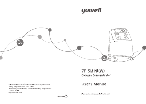 Handleiding Yuwell 7F-5MINI Zuurstofconcentrator