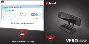 Hướng dẫn sử dụng Trust 22397 Vero Webcam