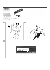 Hướng dẫn sử dụng Trust 14591 Hub USB