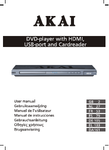 Handleiding Akai AD200H DVD speler